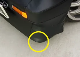 バンパーカバーの追加加工 01