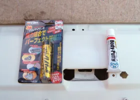 リアエンブレム用の穴塞ぎ 02