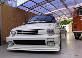 ホンダ シティ カブリオレ ターボ : フロントバンパー＆スポイラー再塗装 23