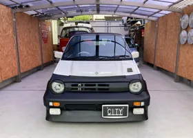 ホンダ シティ カブリオレ ターボ : フルブラ化：フェンダーカバーとリムカバーの制作 31
