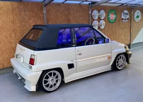 ホンダ シティ カブリオレ ターボ : 両サイドのガラスへゴーストフィルムの貼り込み 13