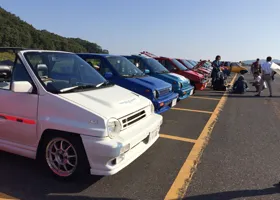 ホンダ シティ カブリオレ ターボ : ミーティング in ツインリングもてぎ  2015 07
