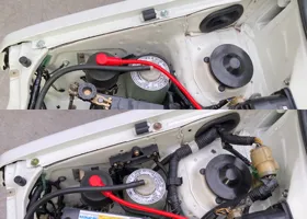 ホンダ シティ カブリオレ ターボ : ワイヤータック右側 23