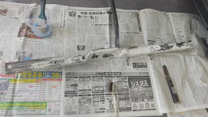 剥離剤塗布